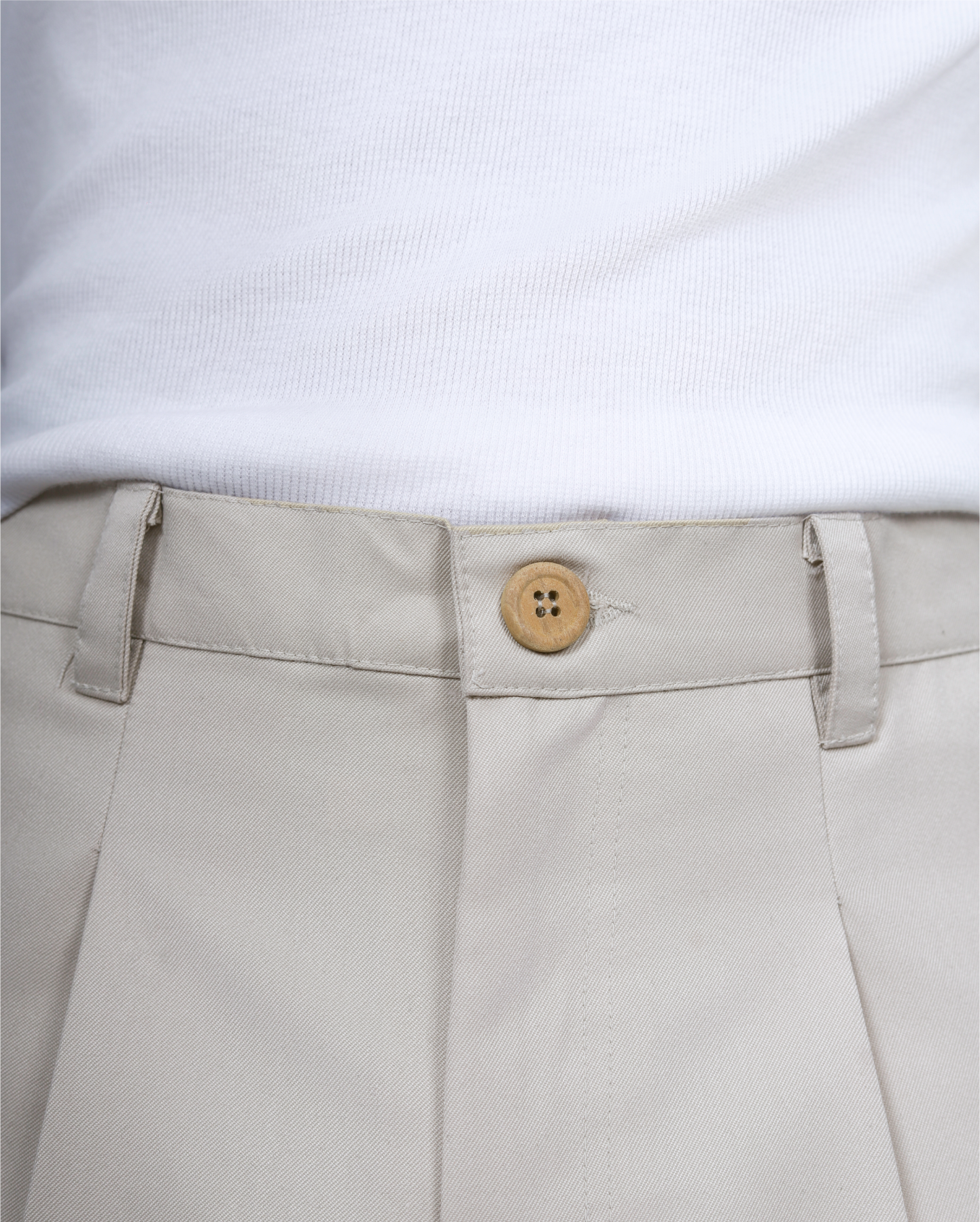 High Waist Tokio Pants - Beige