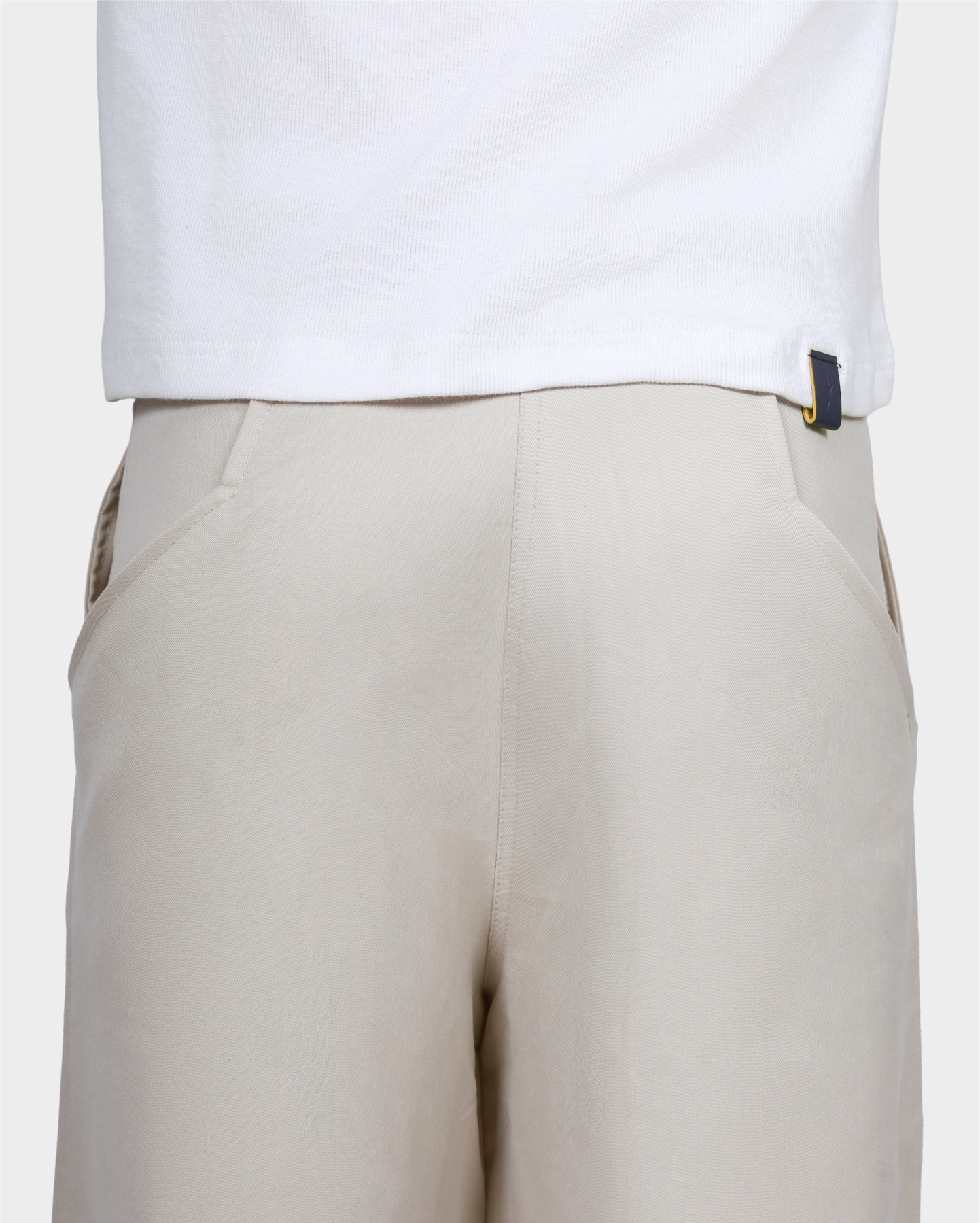 High Waist Tokio Pants - Beige