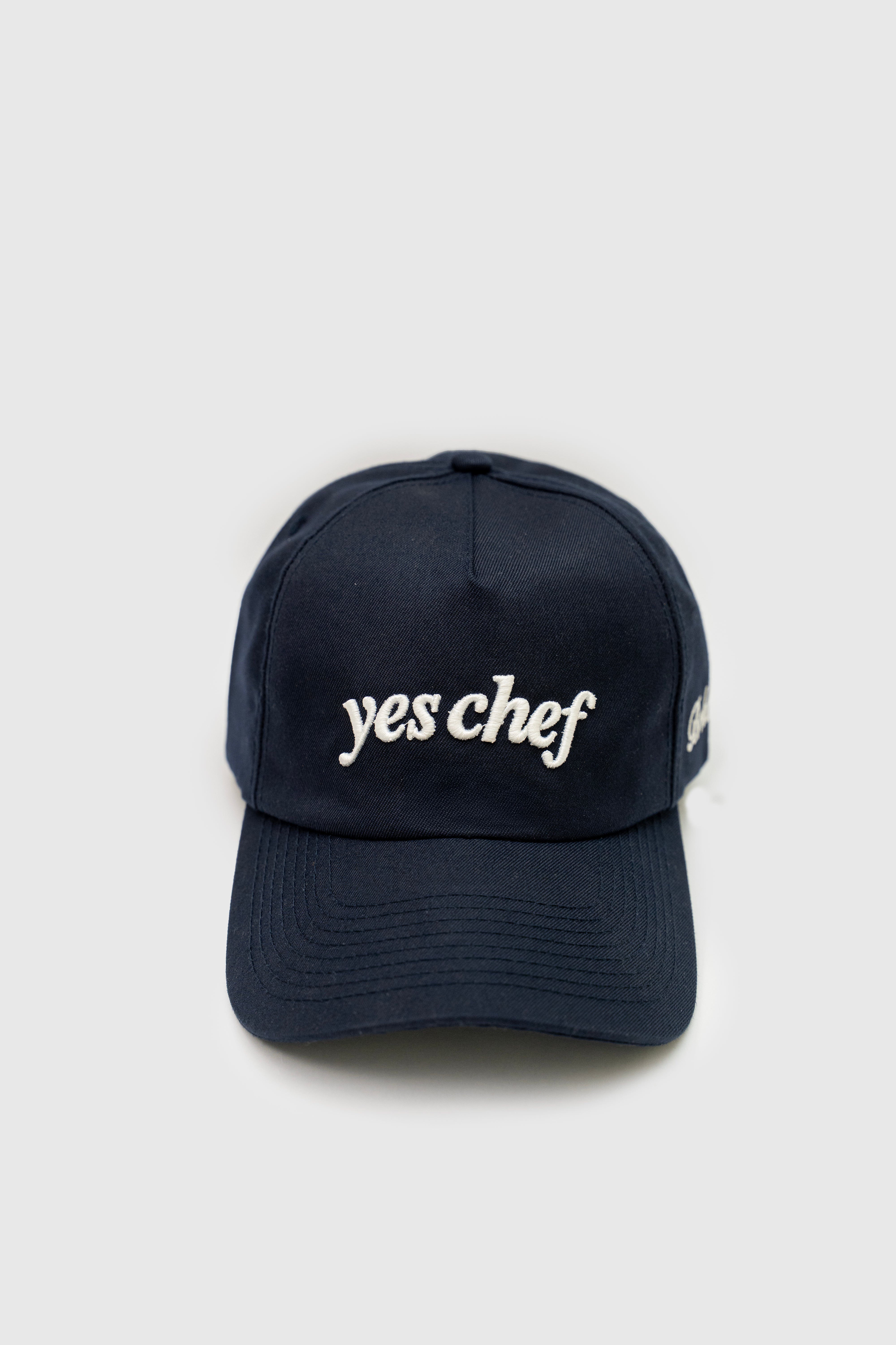 'Yes chef' Obsidian Blue