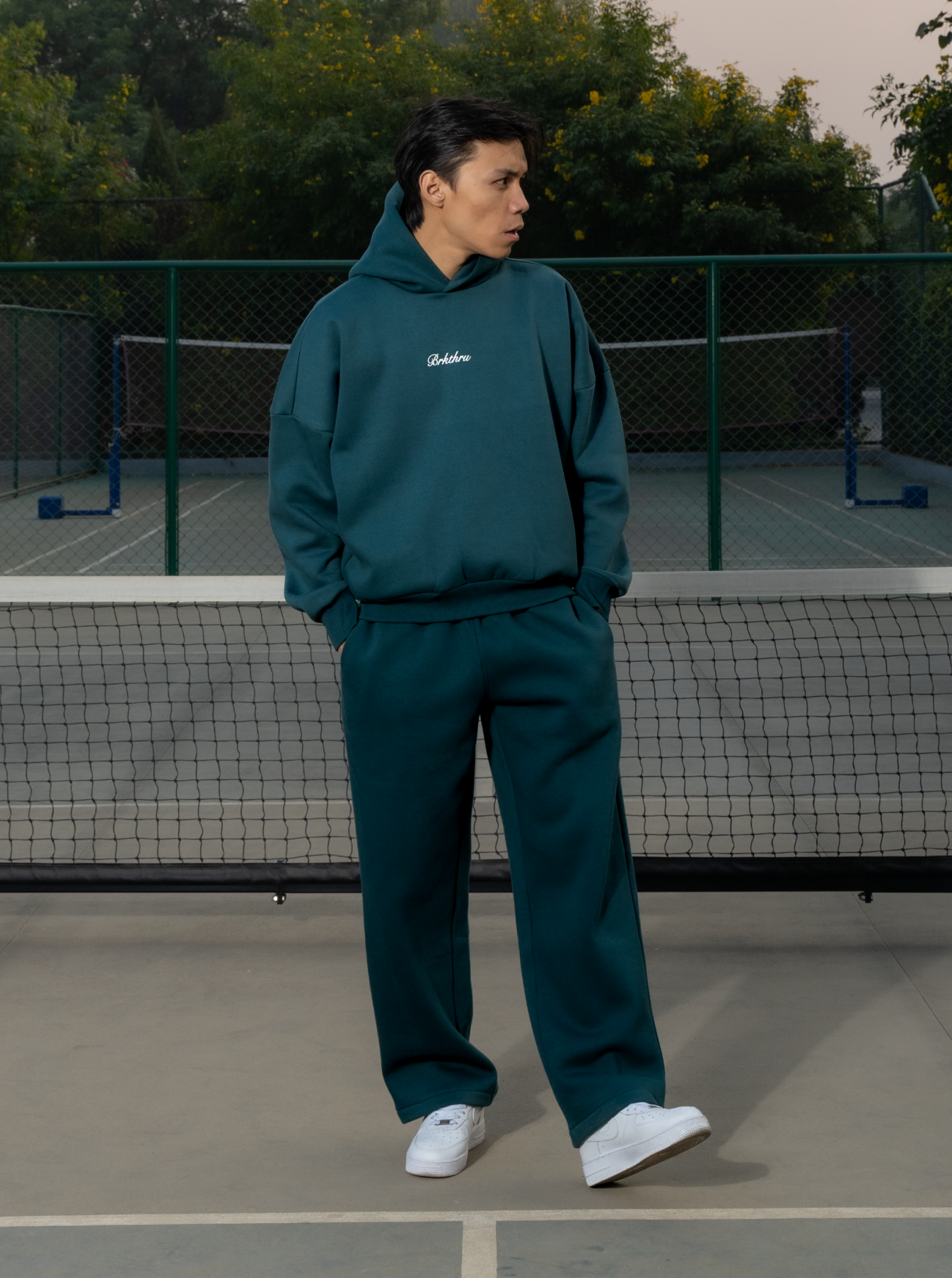 Moss Green Heavy Hoodie V1