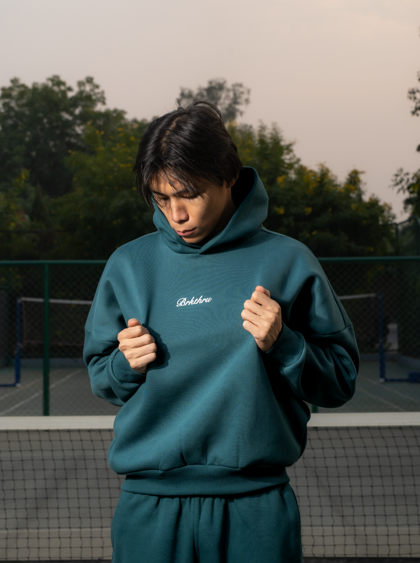 Moss Green Heavy Hoodie V1