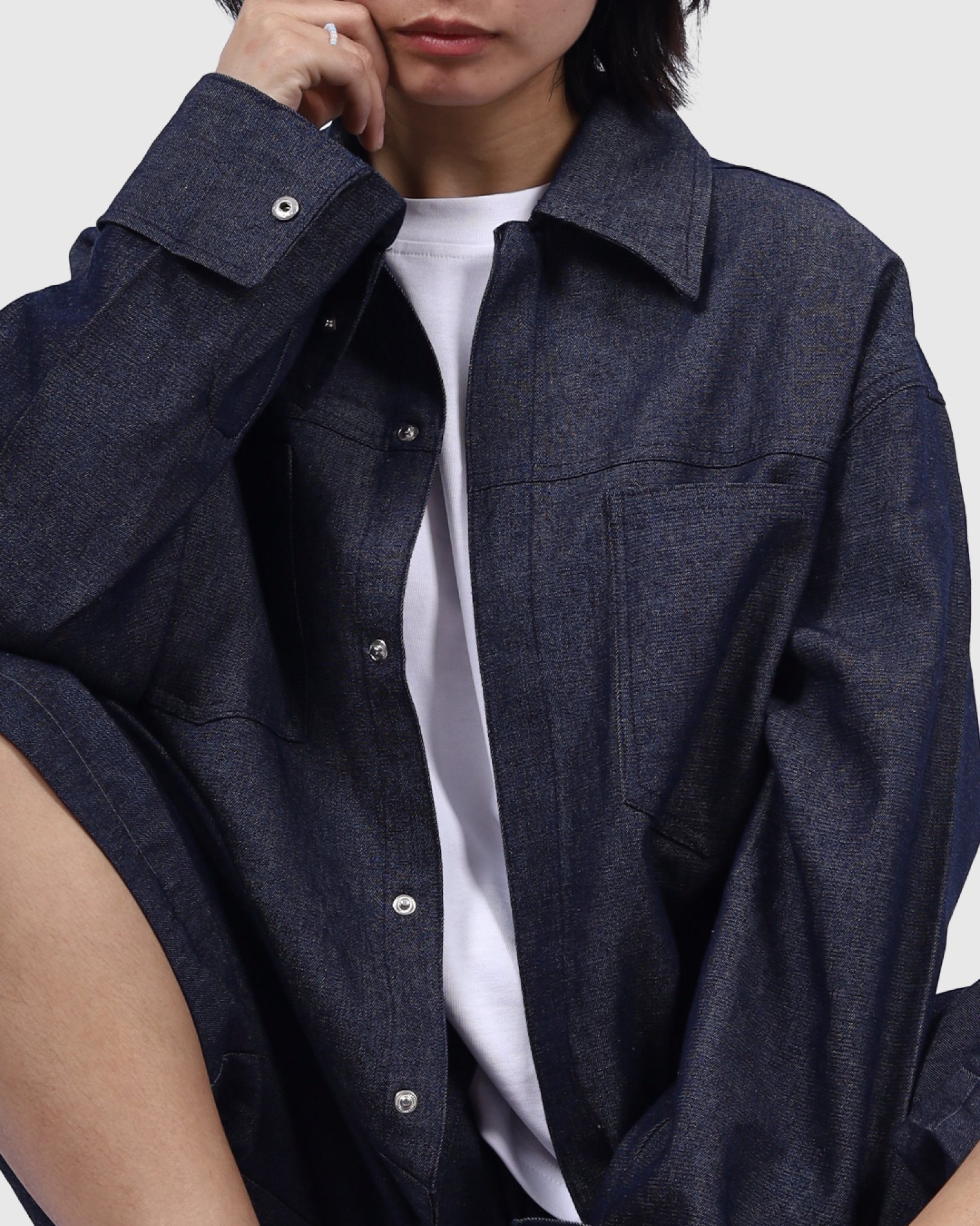 Light Denim Overshirt