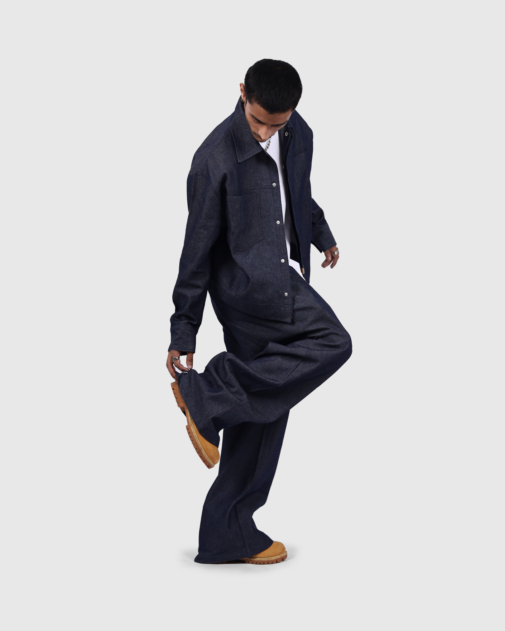 Light Denim Overshirt