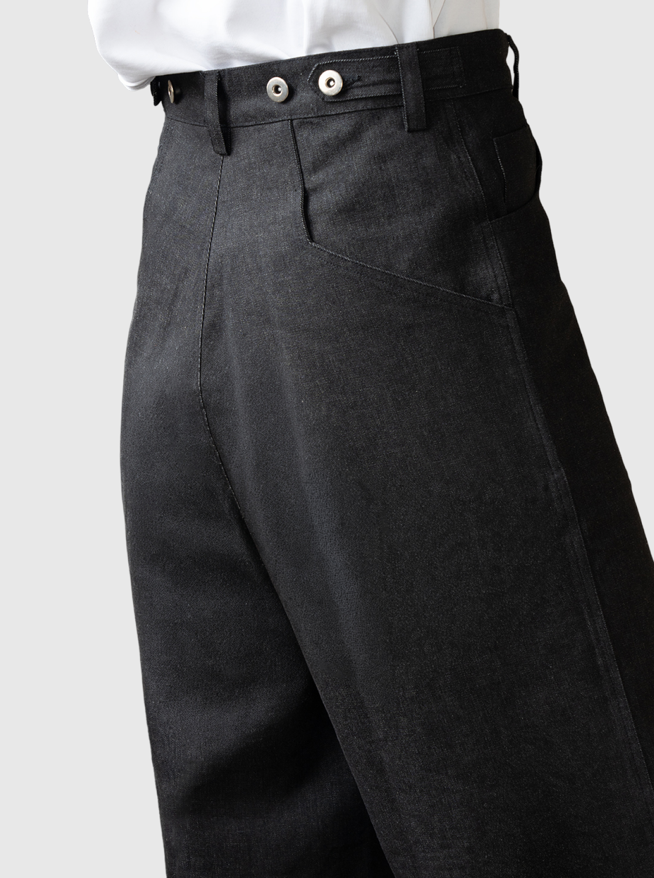 Denim Jorts - Black