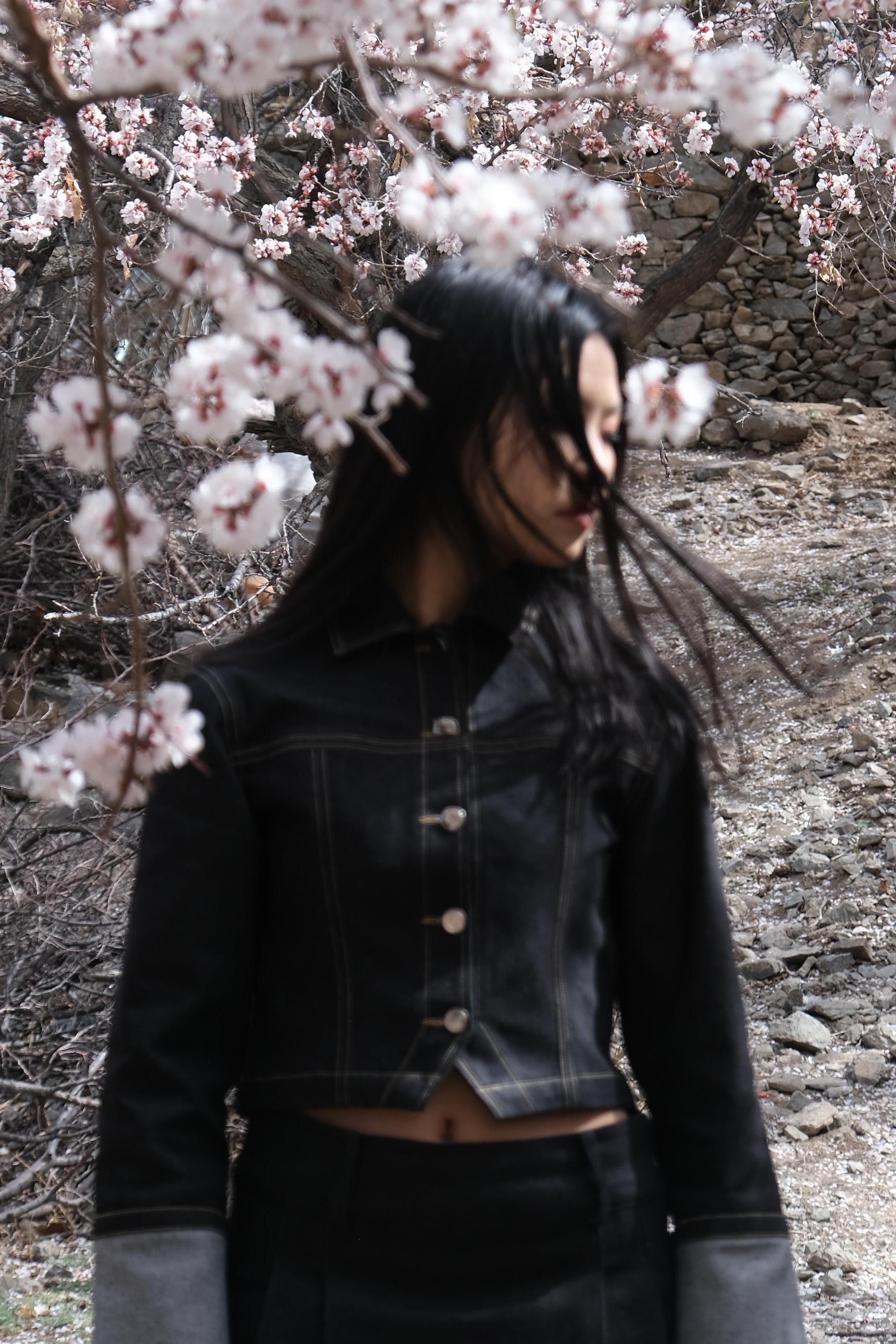 Denim Jacket - Black