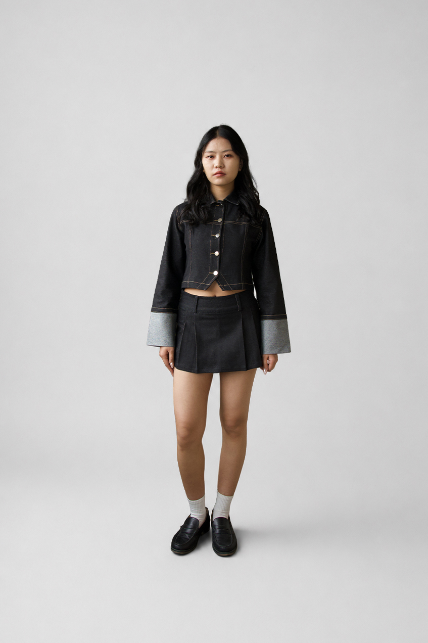 Denim Set - Black