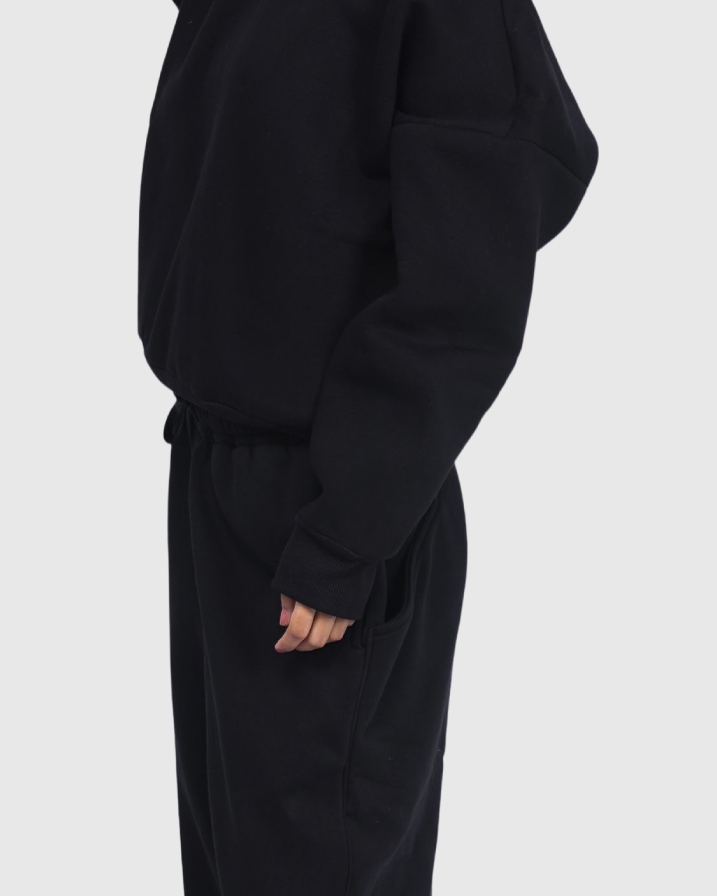 Midnight Black Classic Hoodie V2
