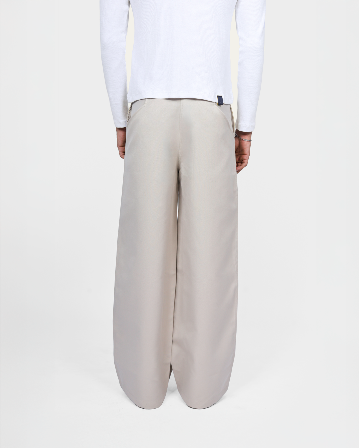 High Waist Tokio Pants - Beige
