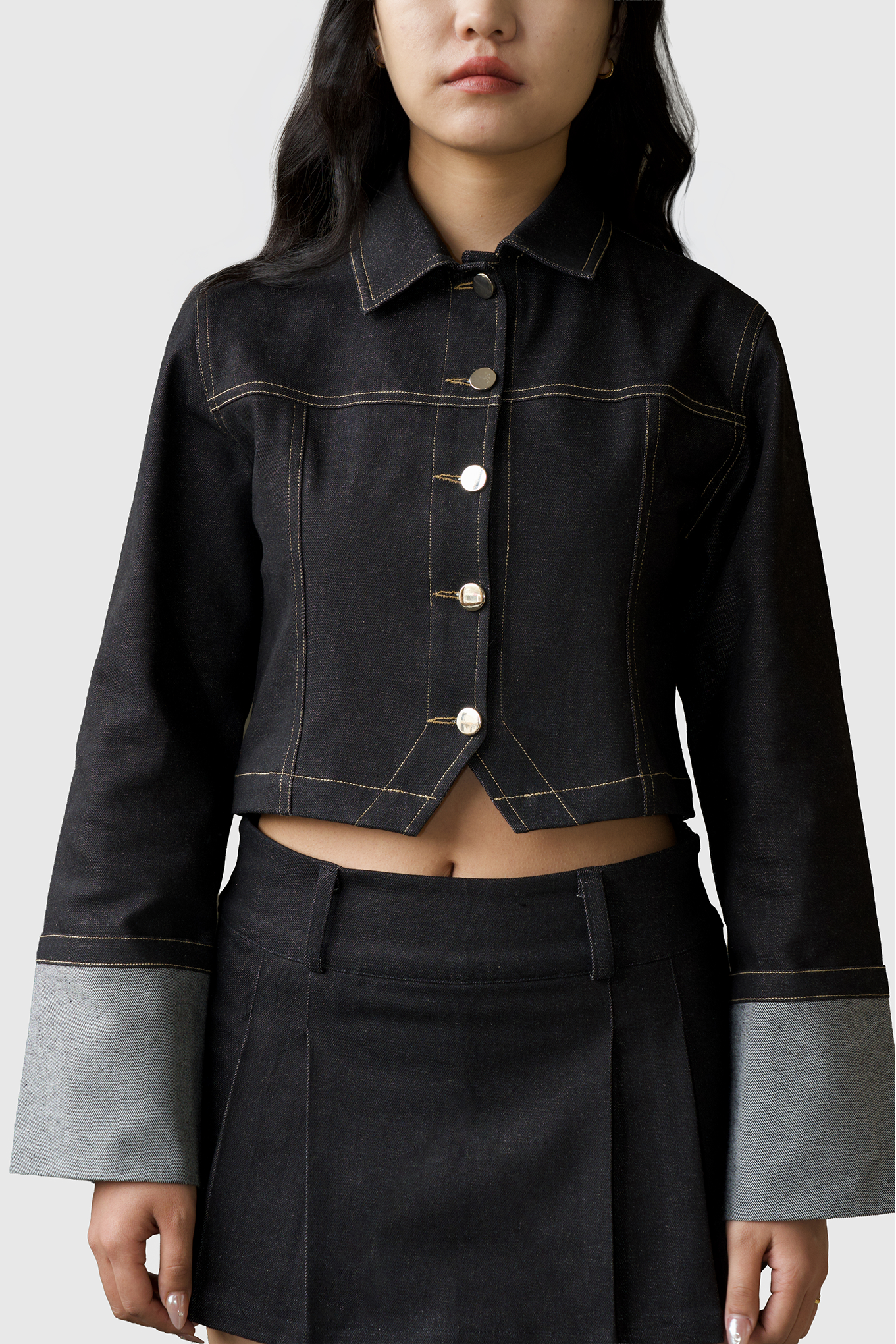 Denim Jacket - Black