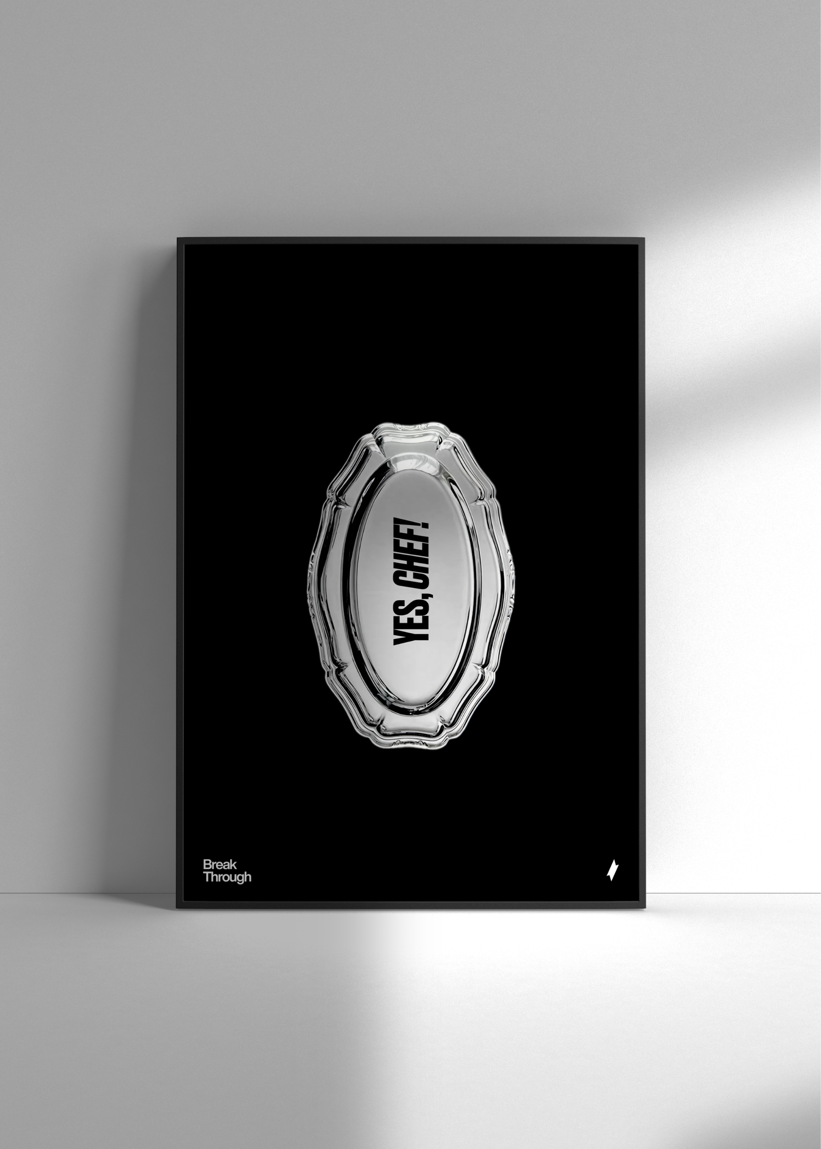 Yes Chef / Silverware Wall Art