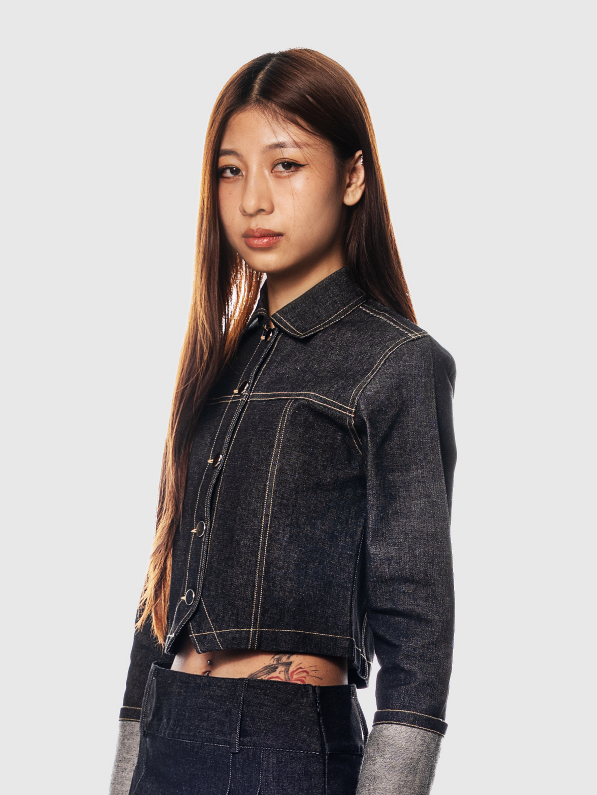 OffCut Denim Shirt - Black