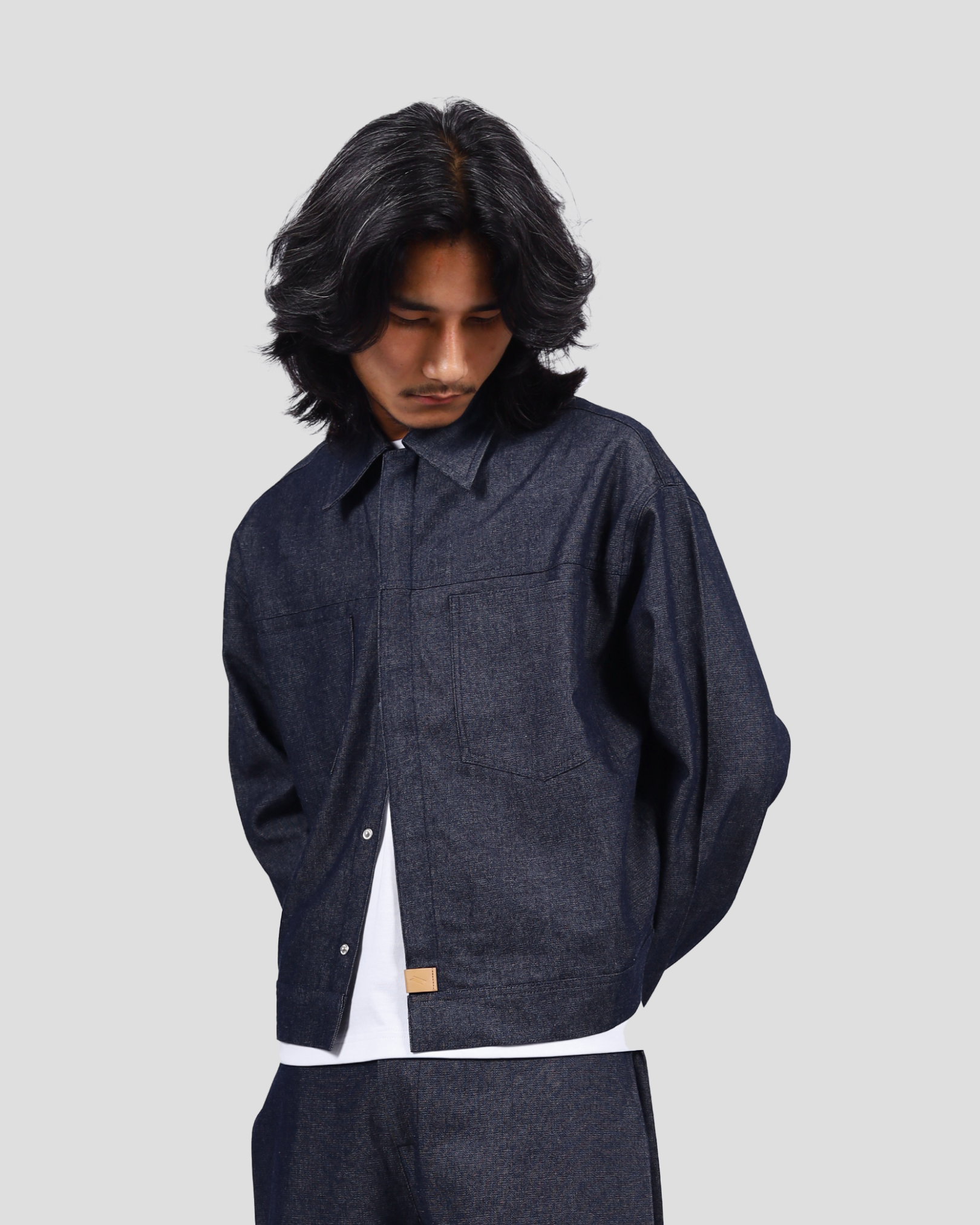 Light Denim Overshirt