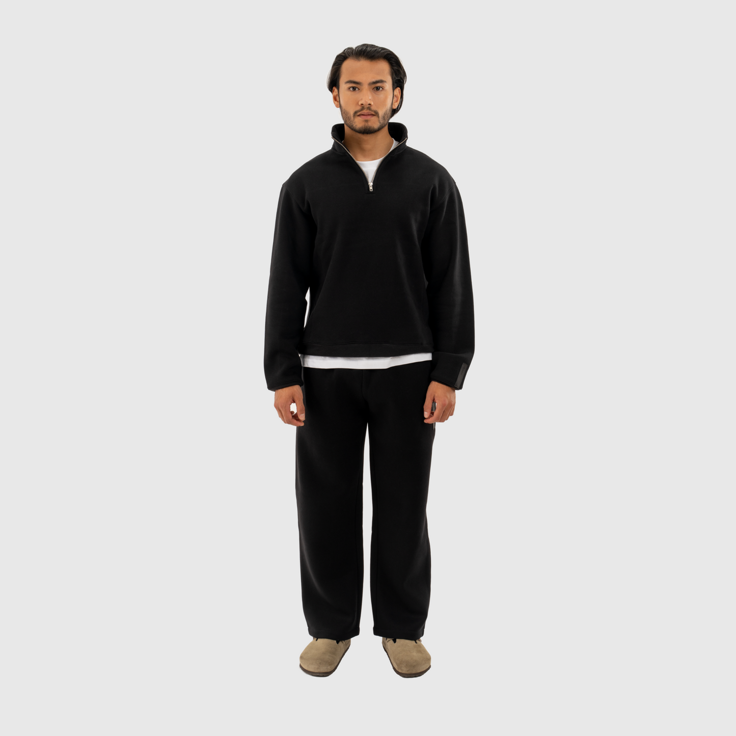 Quarter Zip Sweatshirt Co-ord